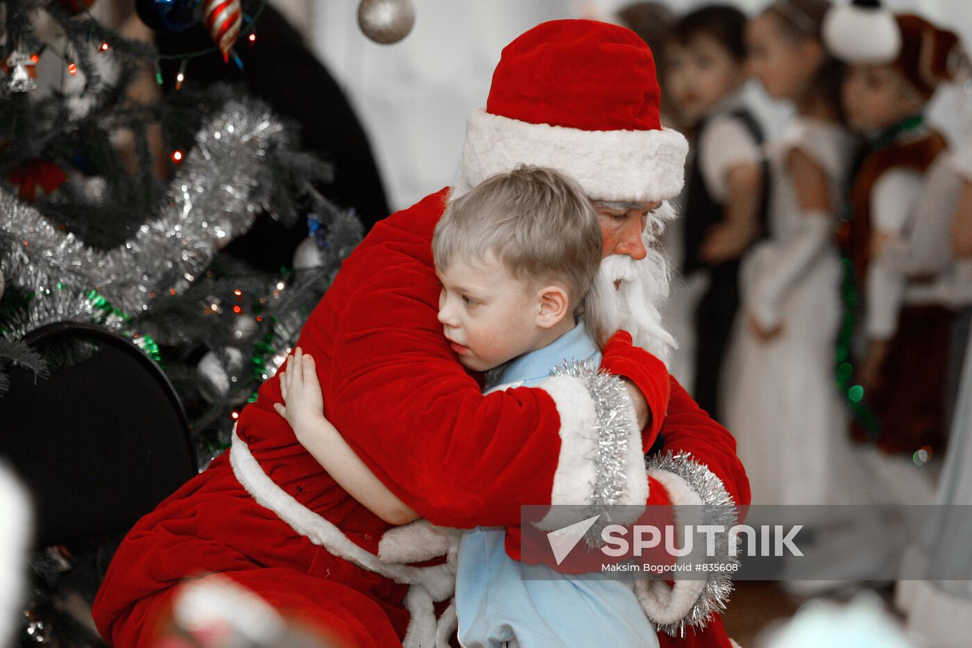 New Year party in kindergarten No. 71 in Kazan