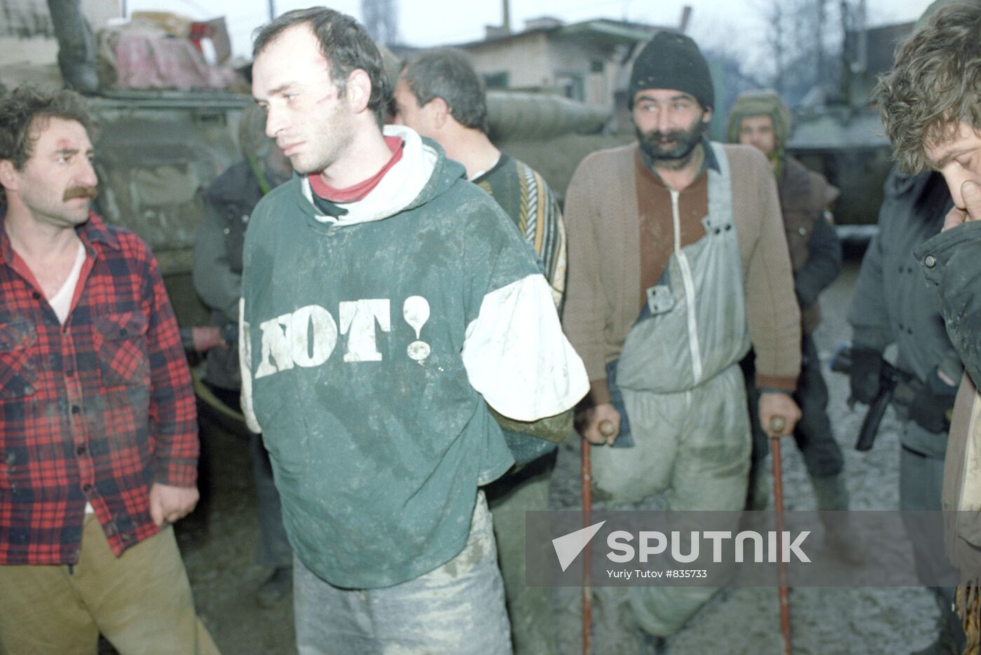 Detained separatist suspects