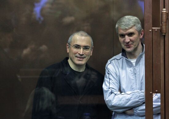 Mikhail Khodorkovsky and Platon Lebedev