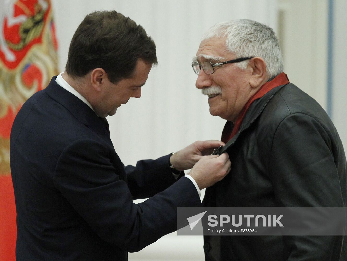Dmitry Medvedev presents state awards in the Kremlin