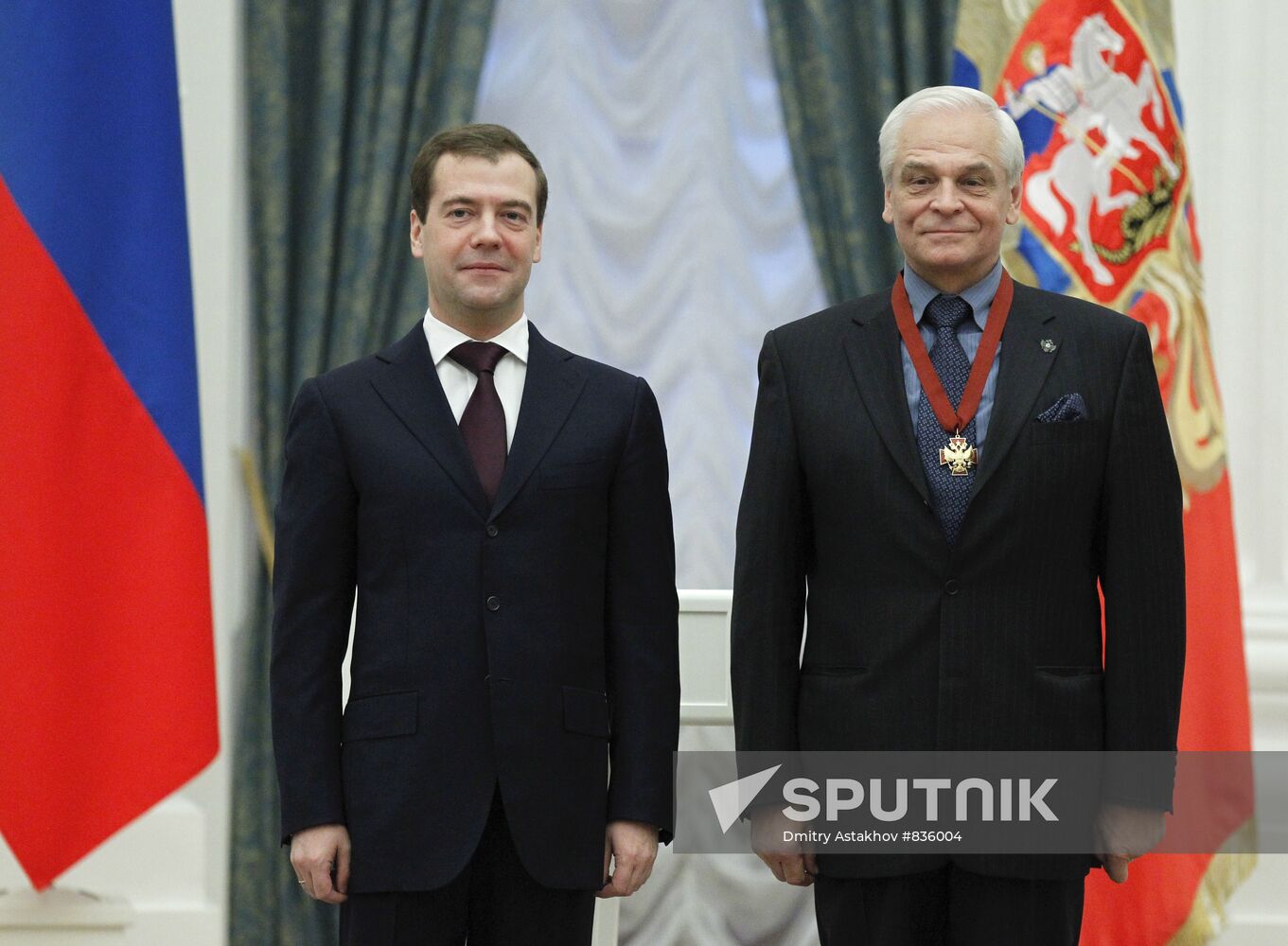 Dmitry Medvedev presents state awards in the Kremlin