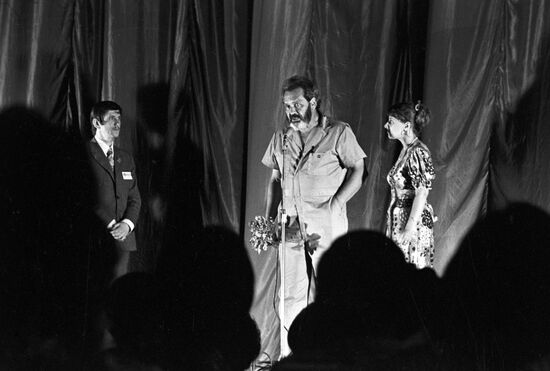 US film director Abe Osheroff