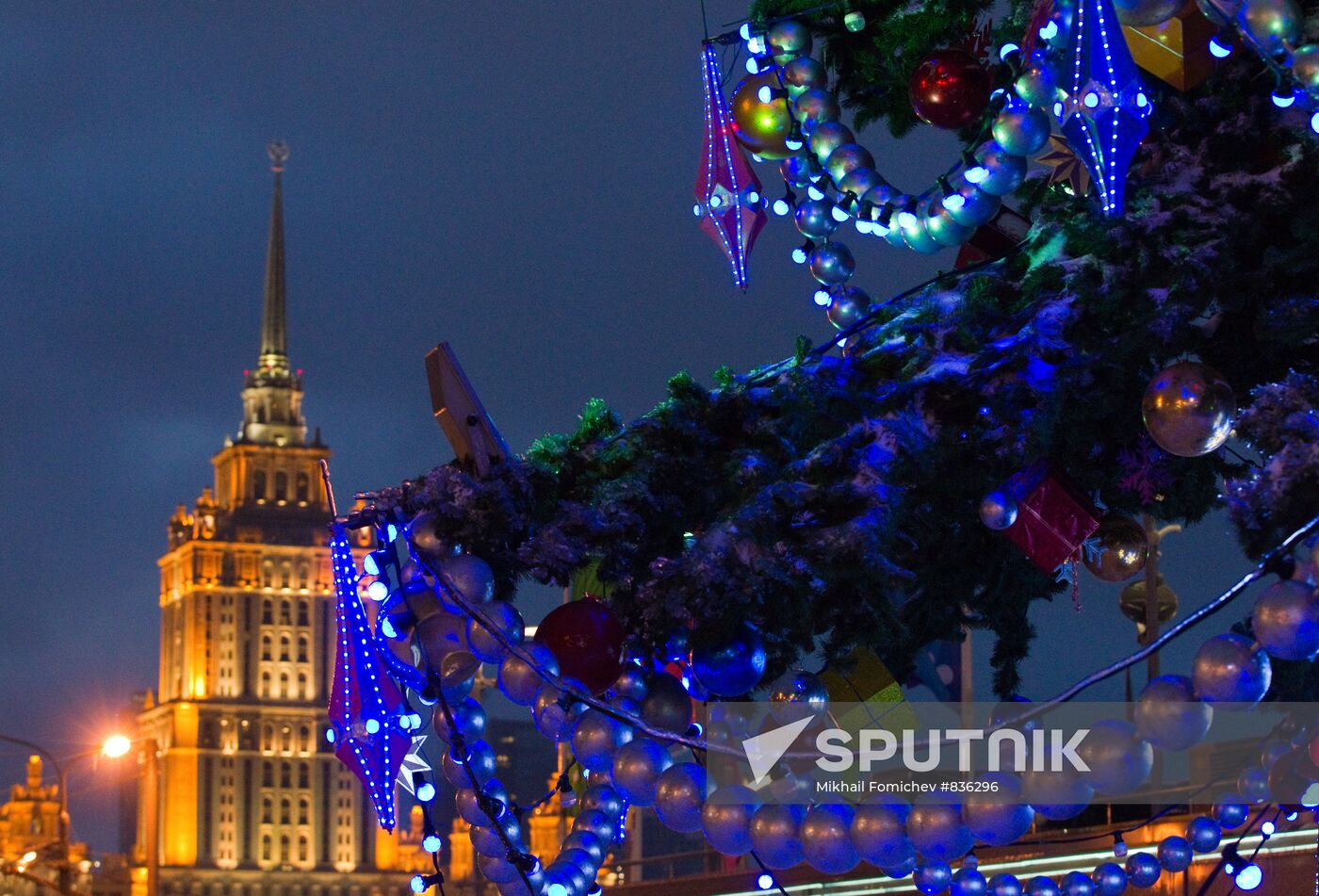Moscow readies for New Year