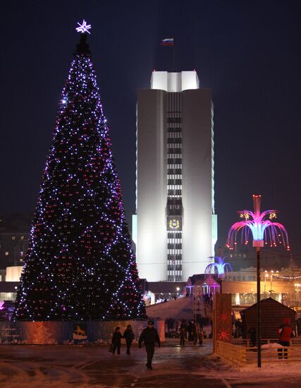 New Year has come to Vladivostok