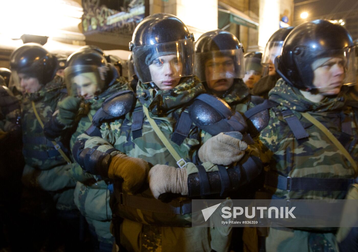 Rally in support of Article 31 of Russian Constitution in Moscow