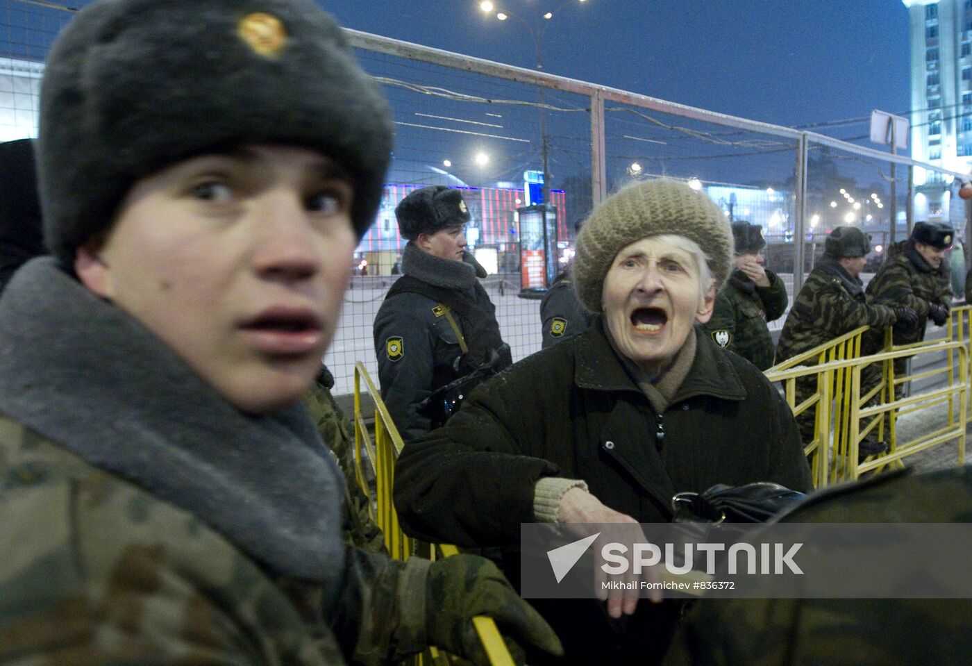 Rally in support of Article 31 of the Russian Constitution