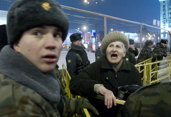 Rally in support of Article 31 of the Russian Constitution
