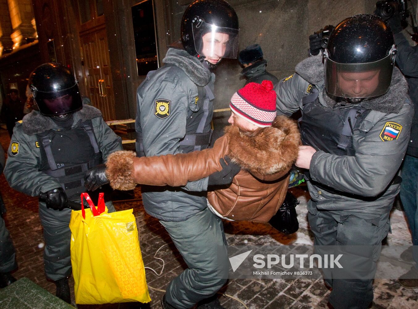 Rally in support of Article 31 of the Russian Constitution