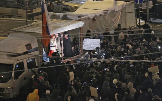 Rally in support of Article 31 of the Russian Constitution
