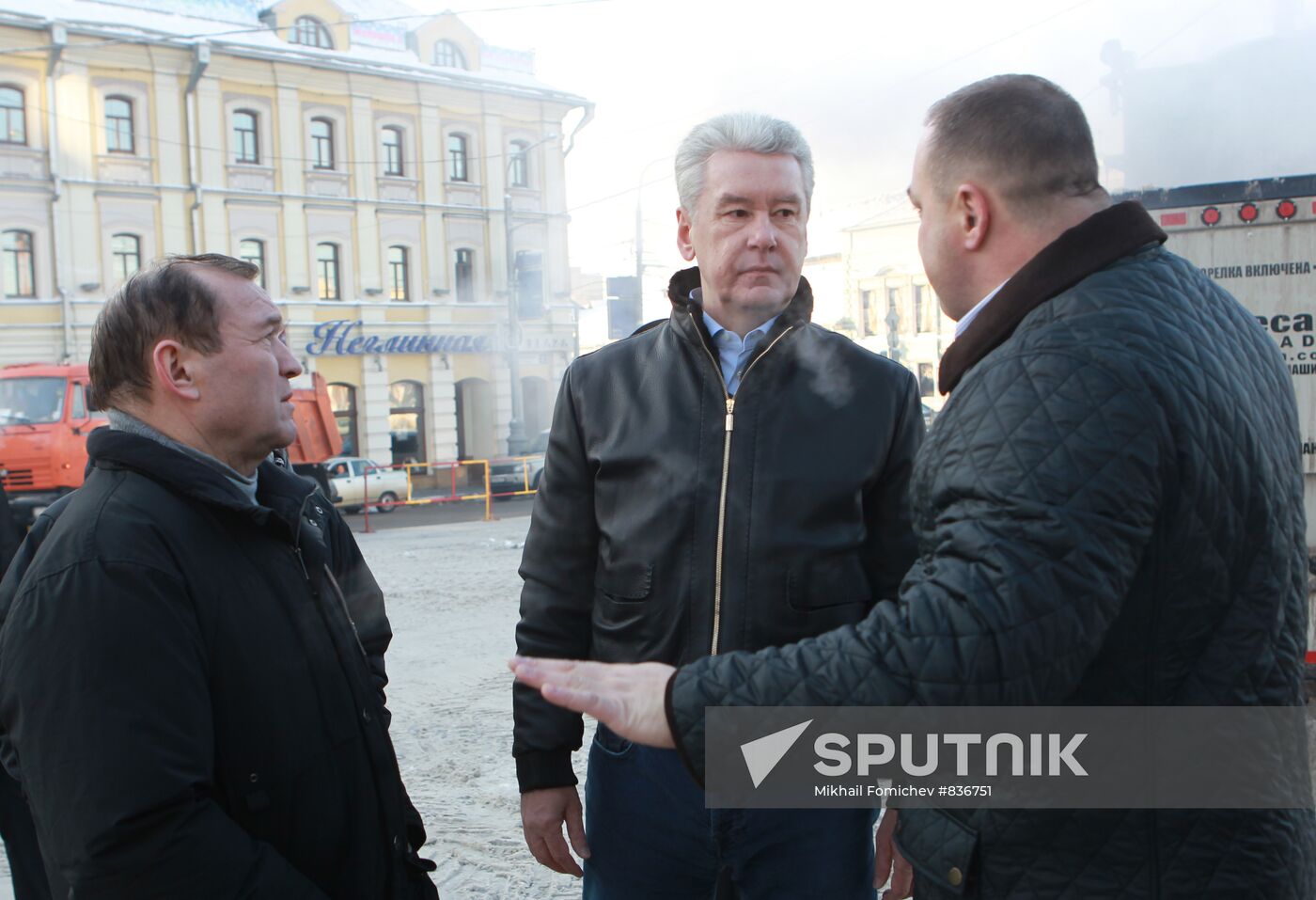 Sergei Sobyanin checks work of Moscow public utilities