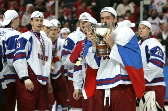 Russian national team wins World Junior Hockey Championships