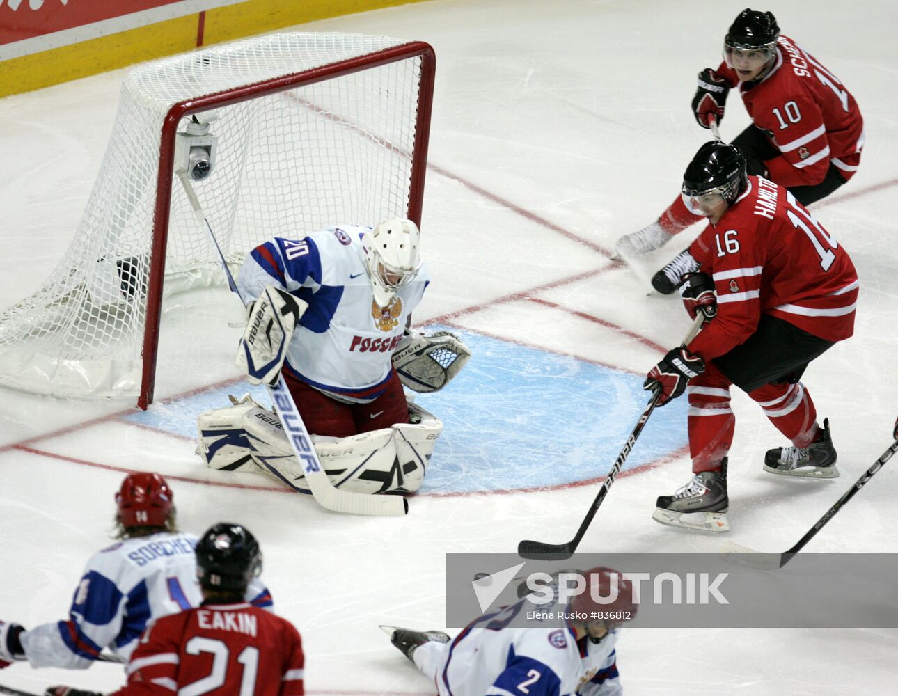 2010 World Junior Hockey Championships. Canada vs. Russia