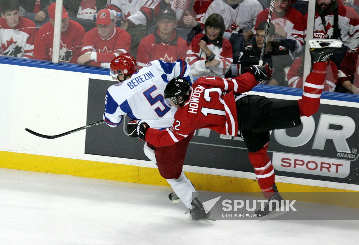 2010 World Junior Hockey Championships. Canada vs. Russia
