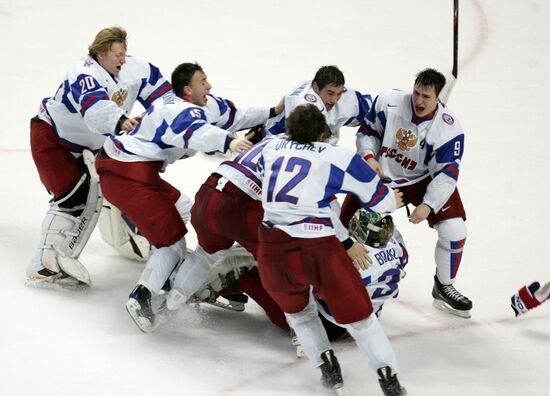 Russian national team wins World Junior Hockey Championships