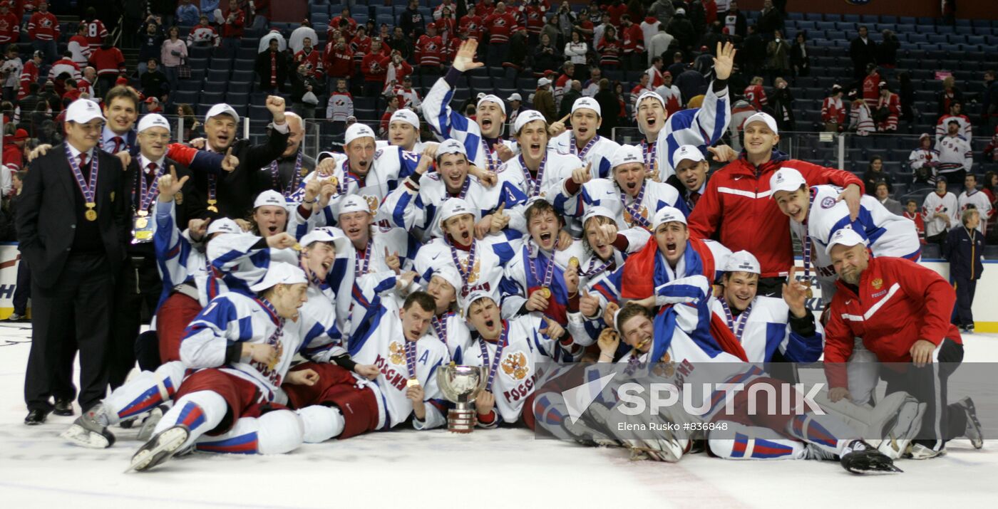 Russian junior ice hockey team wins 2011 World U20 Championship