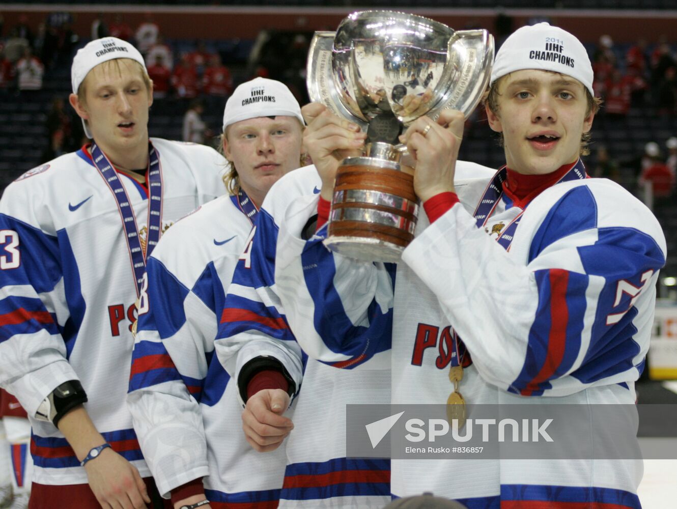 Russian junior ice hockey team wins 2011 World U20 Championship