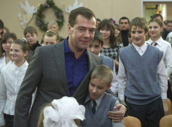 Dmitry Medvedev in Ivanovo