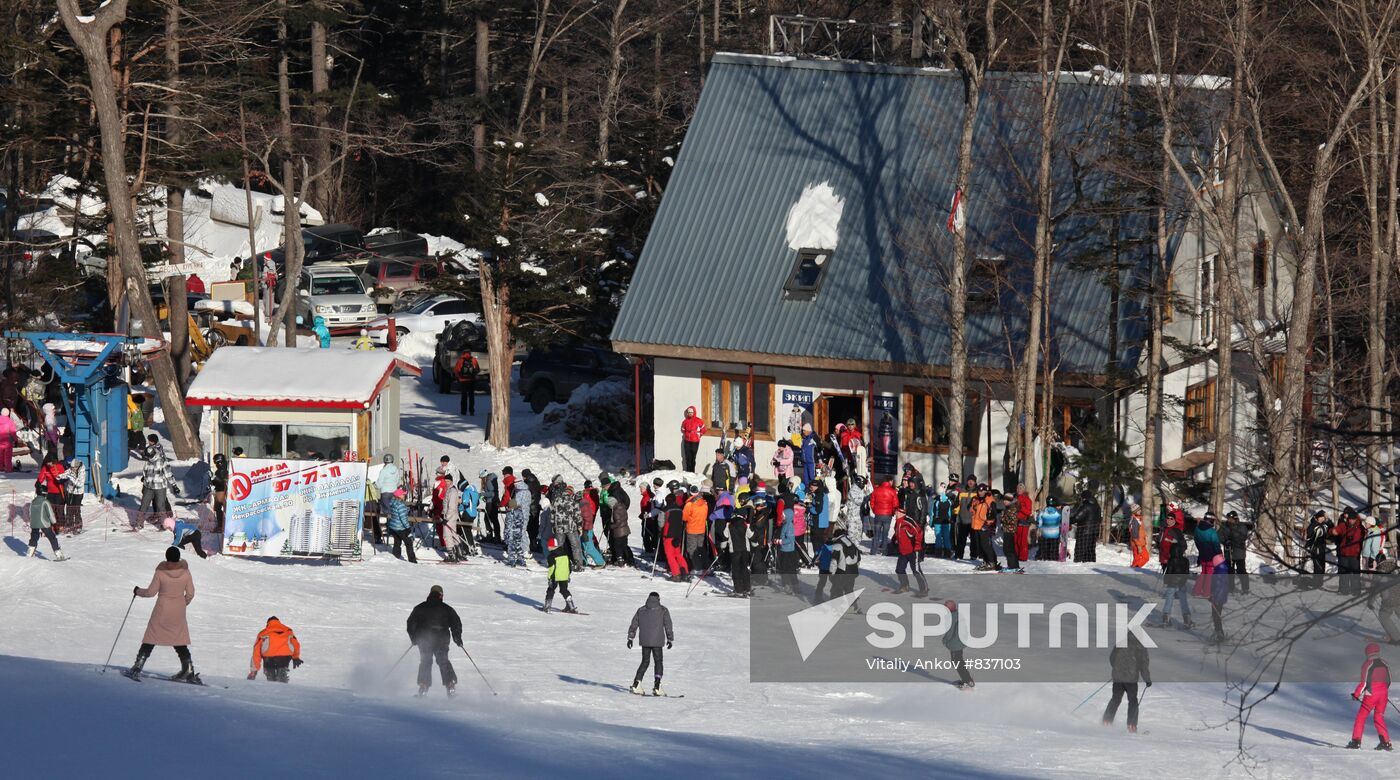 Ski center near Vladivostok