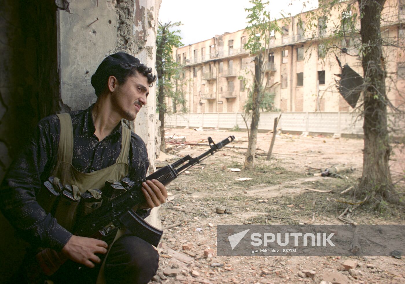 Fighting for Grozny city center