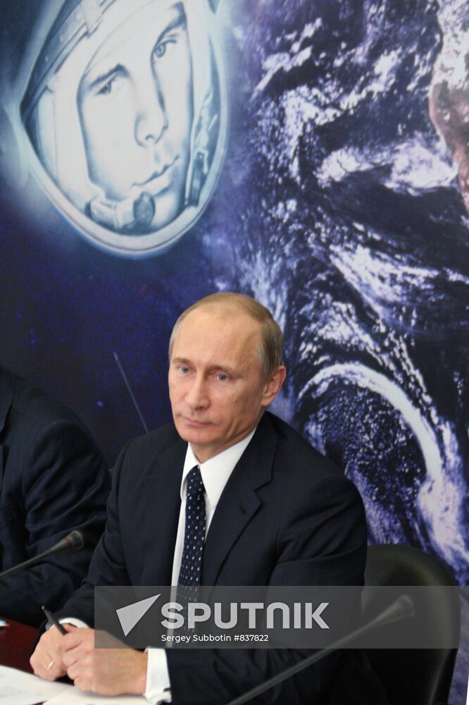 Vladimir Putin visits TSNIIMASH Institute