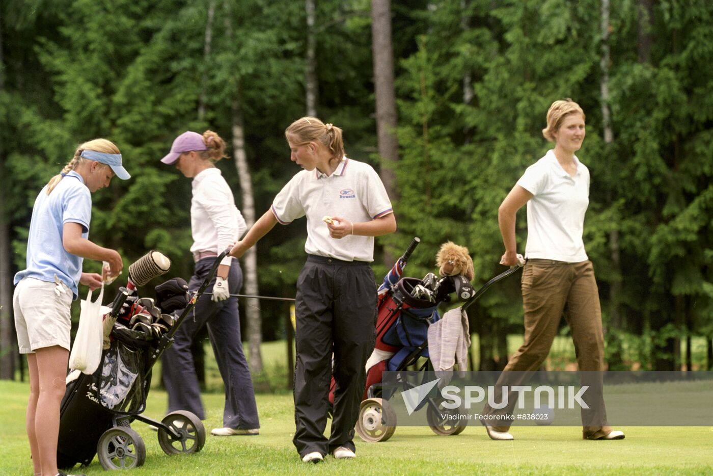 Golf players