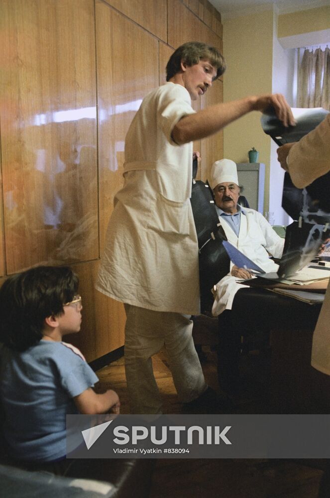 Soviet orthopedic surgeon Gavriil Ilizarov