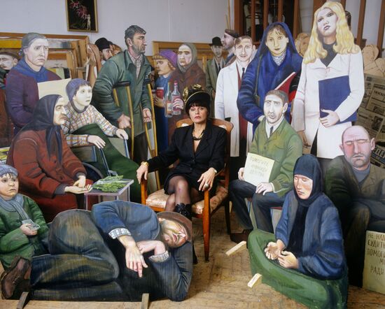 Honoured artist of Russia Tatyana Nazarenko