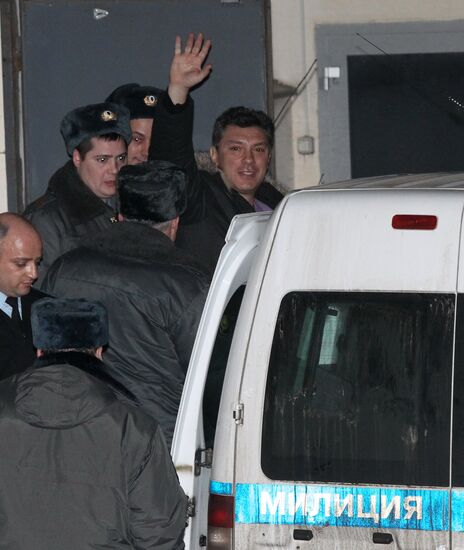 Moscow's Tverskoy Court to hear Boris Nemtsov appeal over arrest