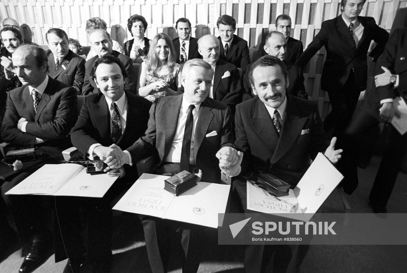 Directors Ludmil Staykov, Stanley Kramer, Vytautas Zhalakyavichy