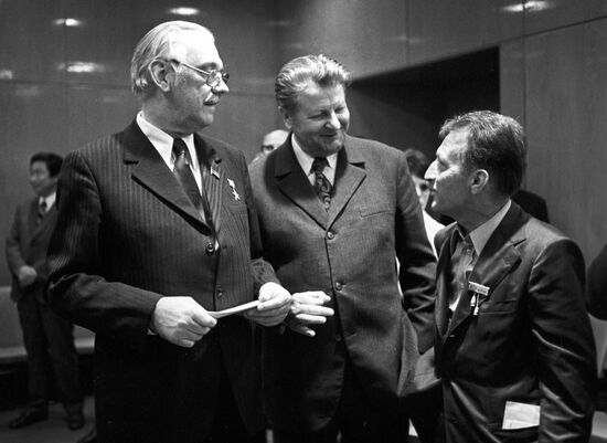 Sergey Mikhalkov, Grigory Britikov, Gianni Rodari