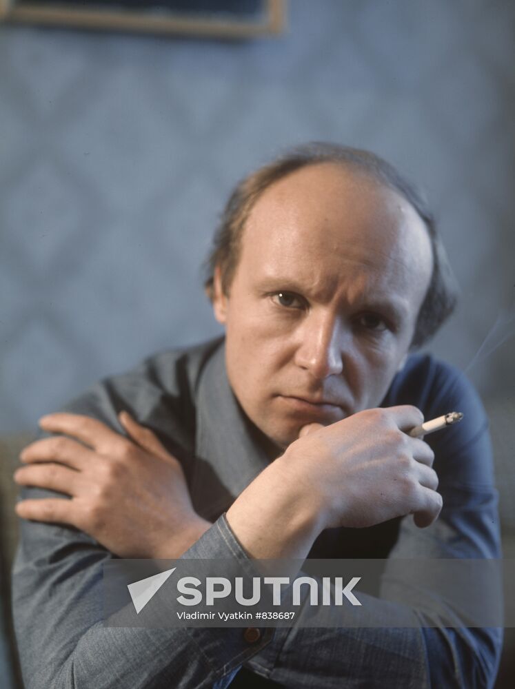 Soviet and Russian actor Andrei Myagkov