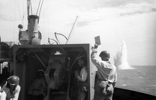 The Atarbekov ship. Photo copy.