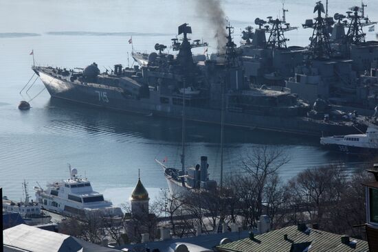 Pacific Fleet ships