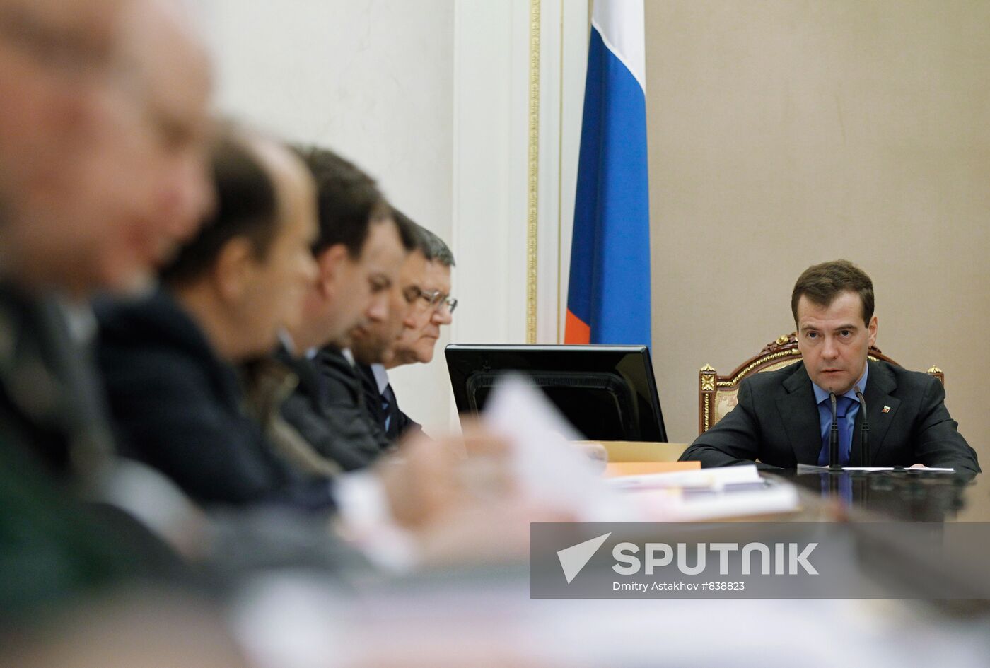 Dmitry Medvedev chairs Anti-Corruption Council meeting