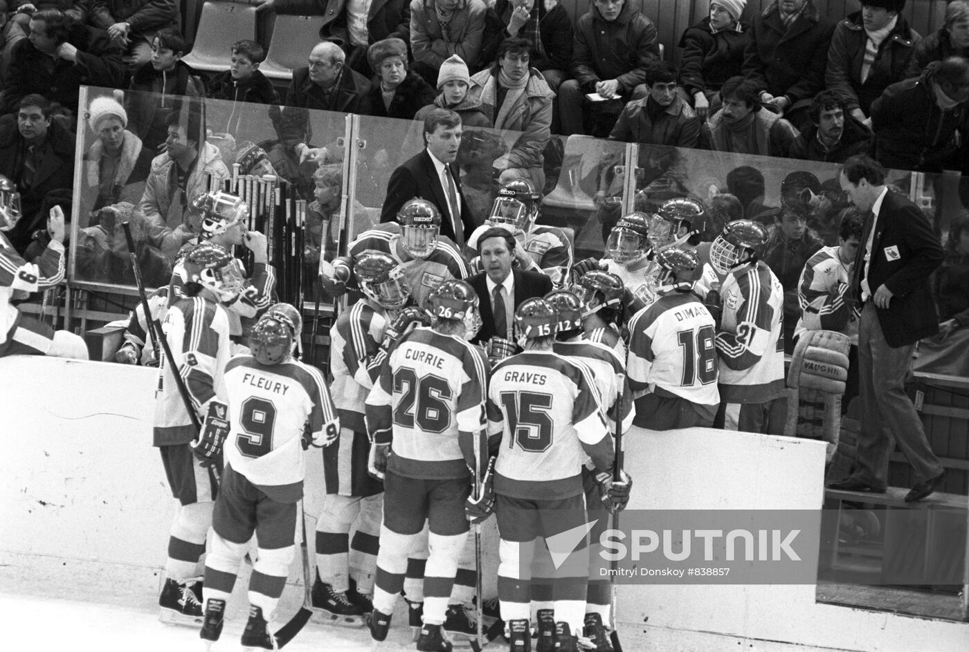 Ice hockey. USSR vs. Canada