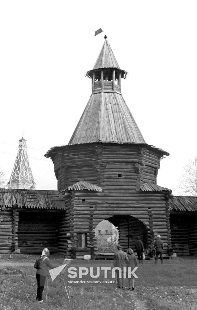 Tower of Nikolo-Korelsky Monastery