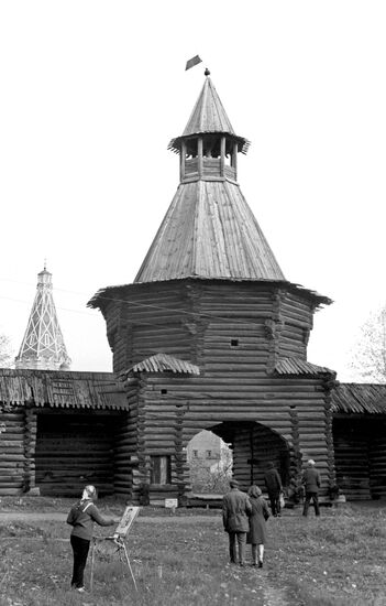 Tower of Nikolo-Korelsky Monastery
