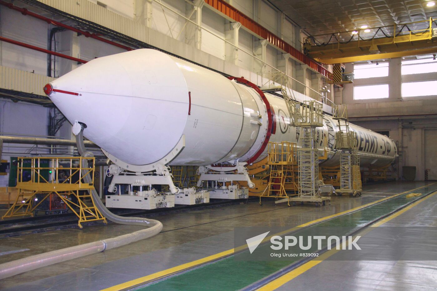 Arrangements for Zenit-3M carrier rocket launch