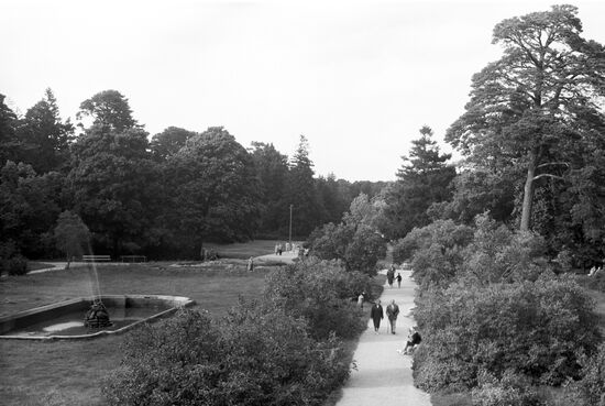 Botanic park in Palanga