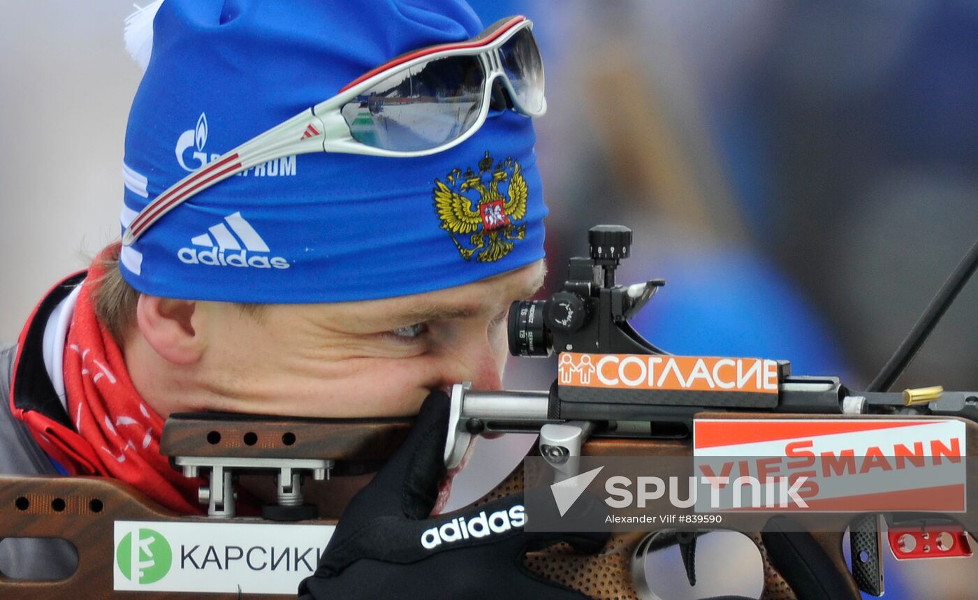 Men's Sprint, Biathlon World Cup Fifth Stage