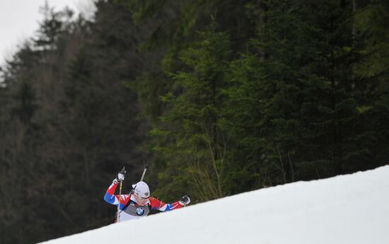Men's Sprint, Biathlon World Cup Fifth Stage