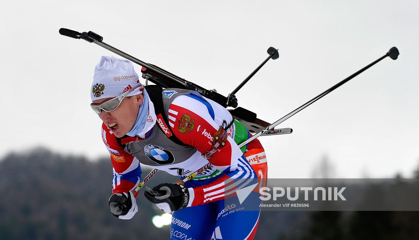 Men's Sprint, Biathlon World Cup Fifth Stage