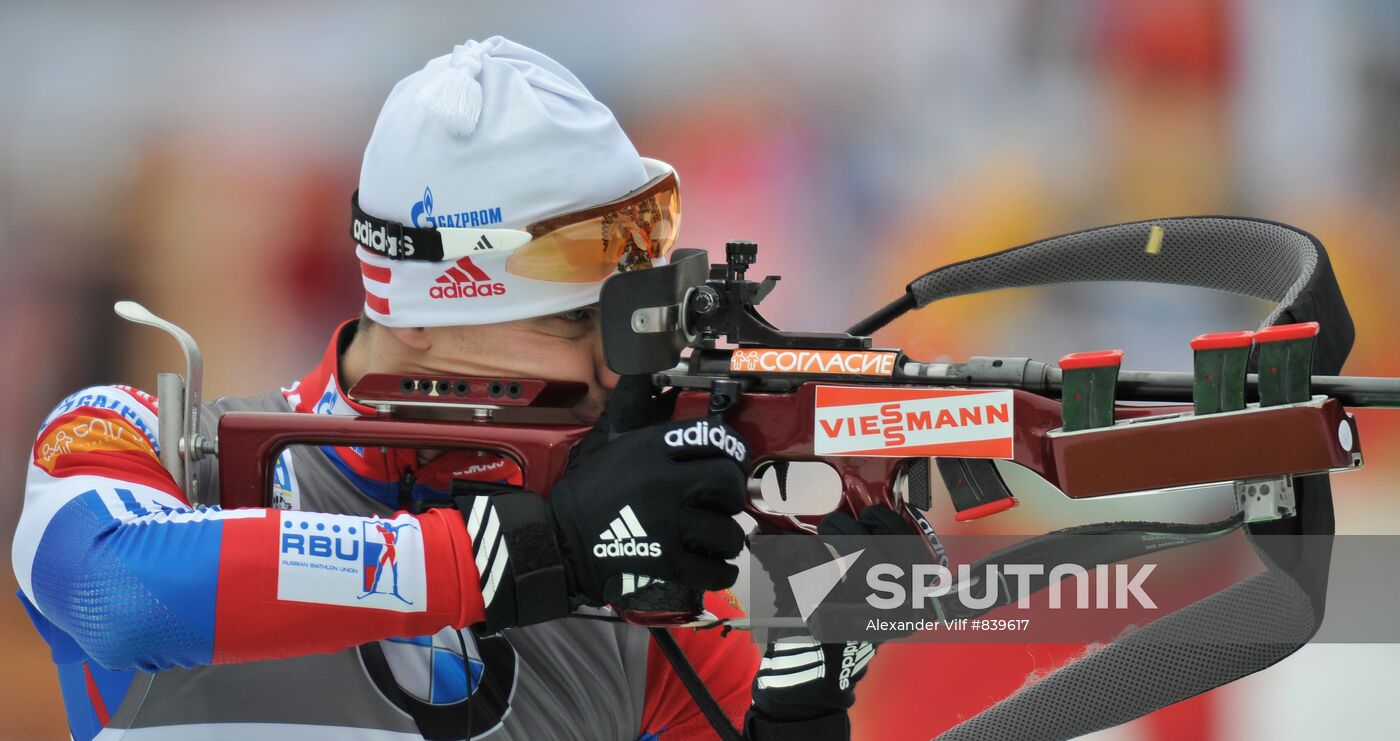 Men's Sprint, Biathlon World Cup Fifth Stage