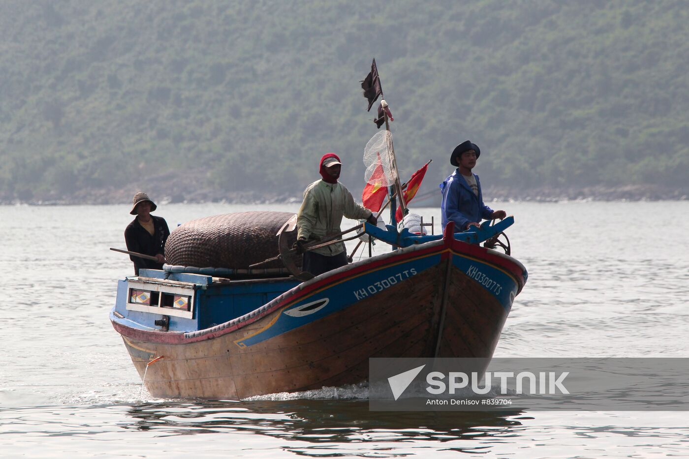Fishermen's village in Nha Trang suburb
