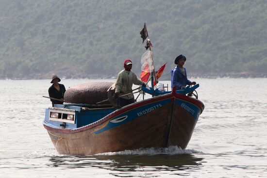Fishermen's village in Nha Trang suburb