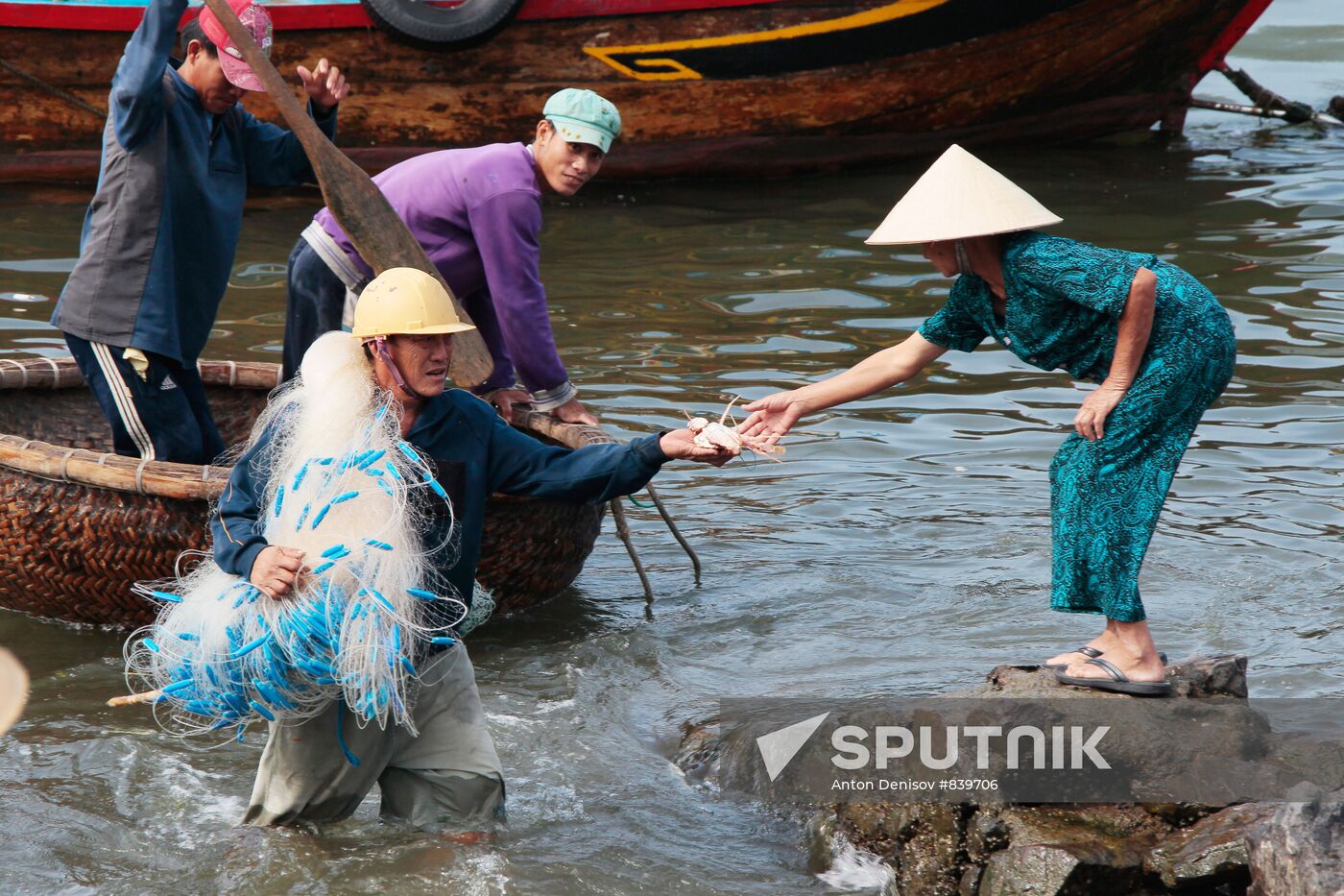 Fishermen's village in Nha Trang suburb