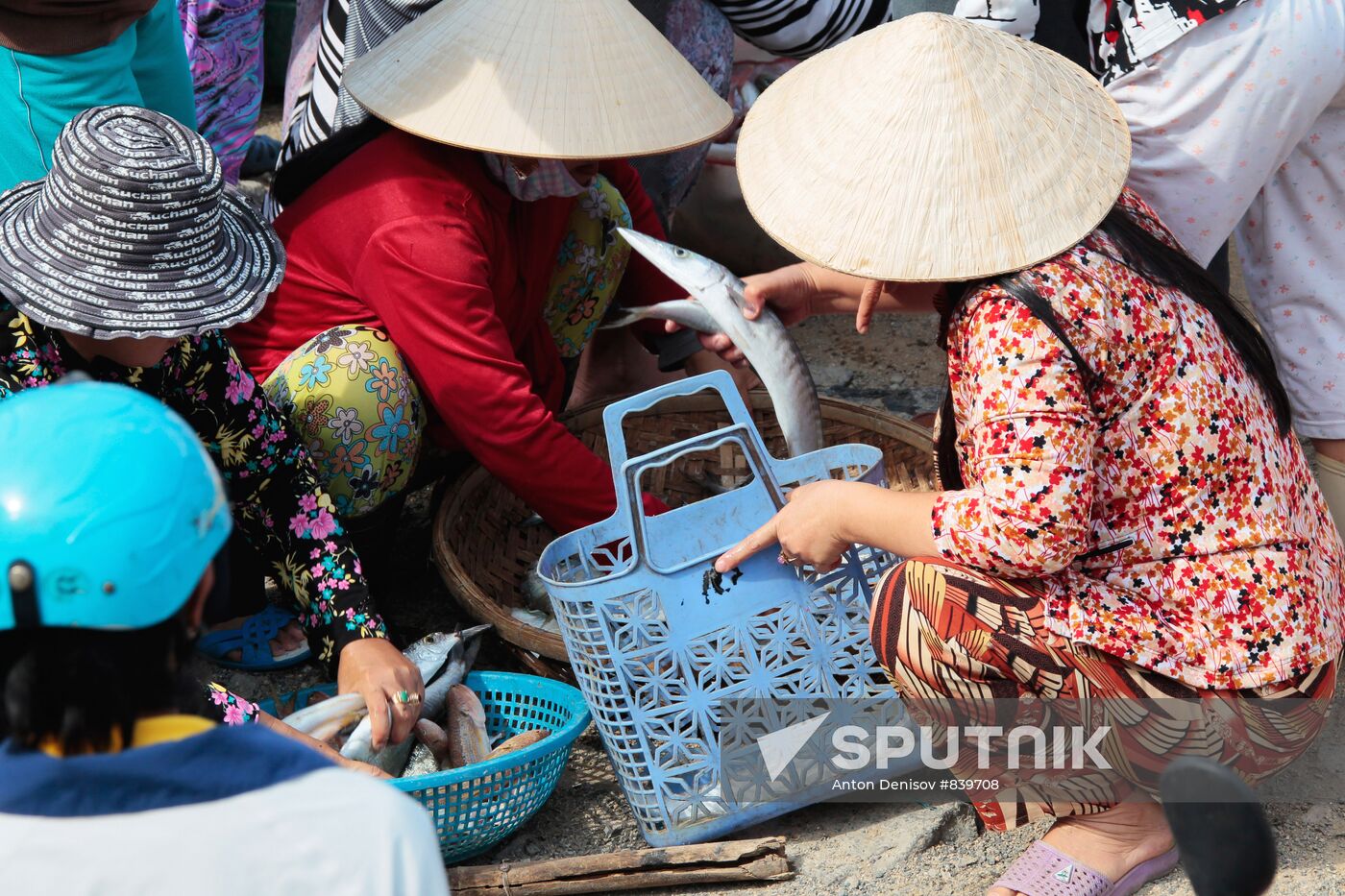 Fishermen's village in Nha Trang suburb
