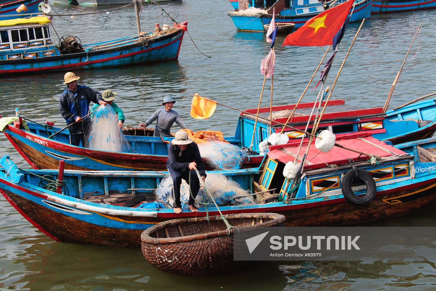 Fishermen's village in Nha Trang suburb