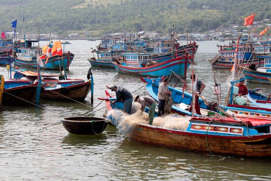 Fishing village on the outskirts of Nha Trang