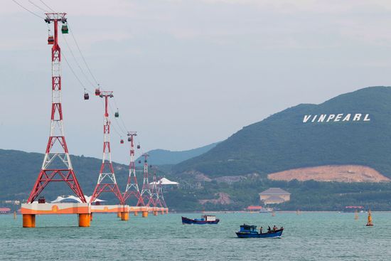 Aerial ropeway Vinpearl, Vietnam